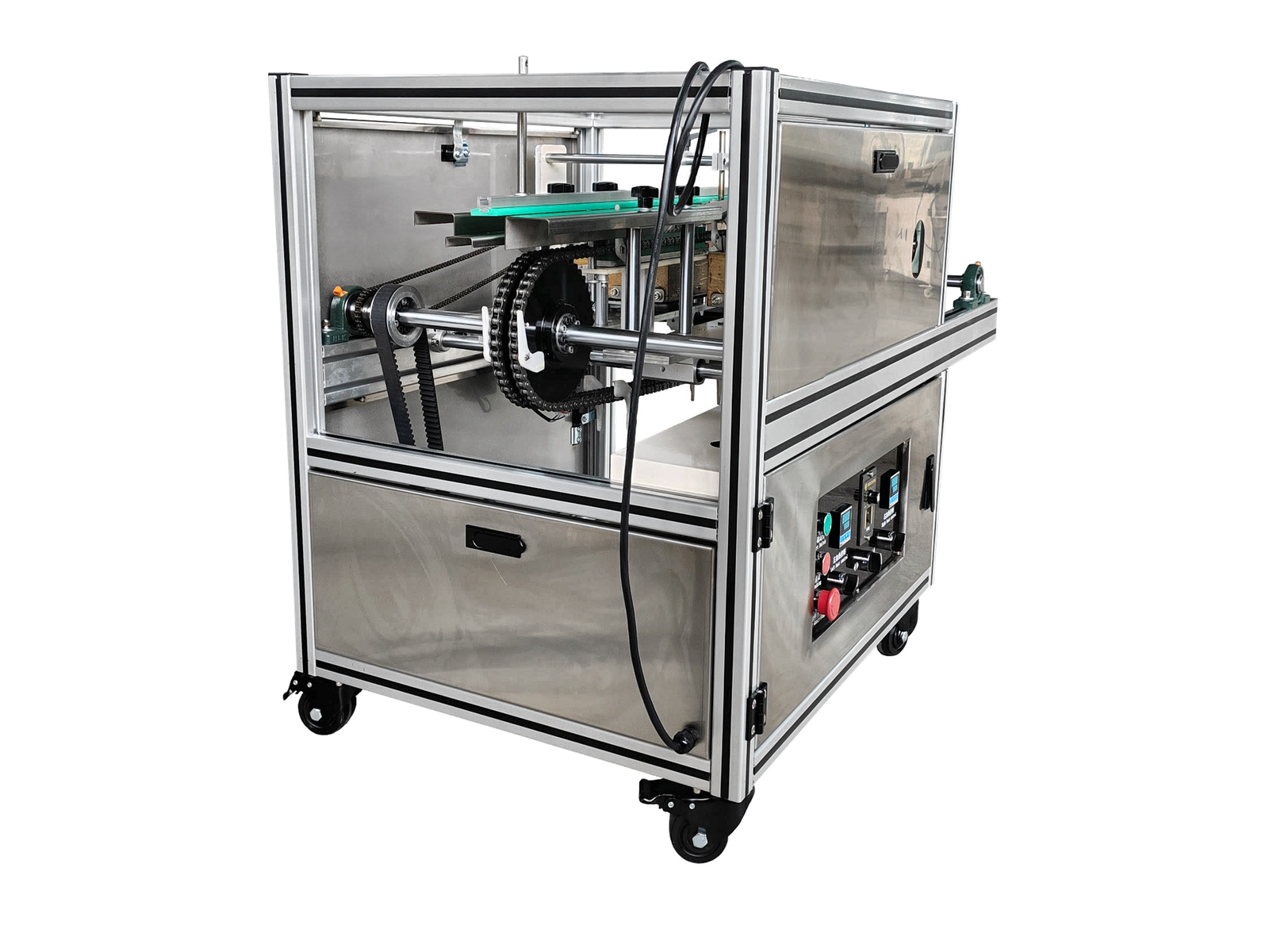 CK-E025 Small-carton roller-glue sealer supplied machine photograph
