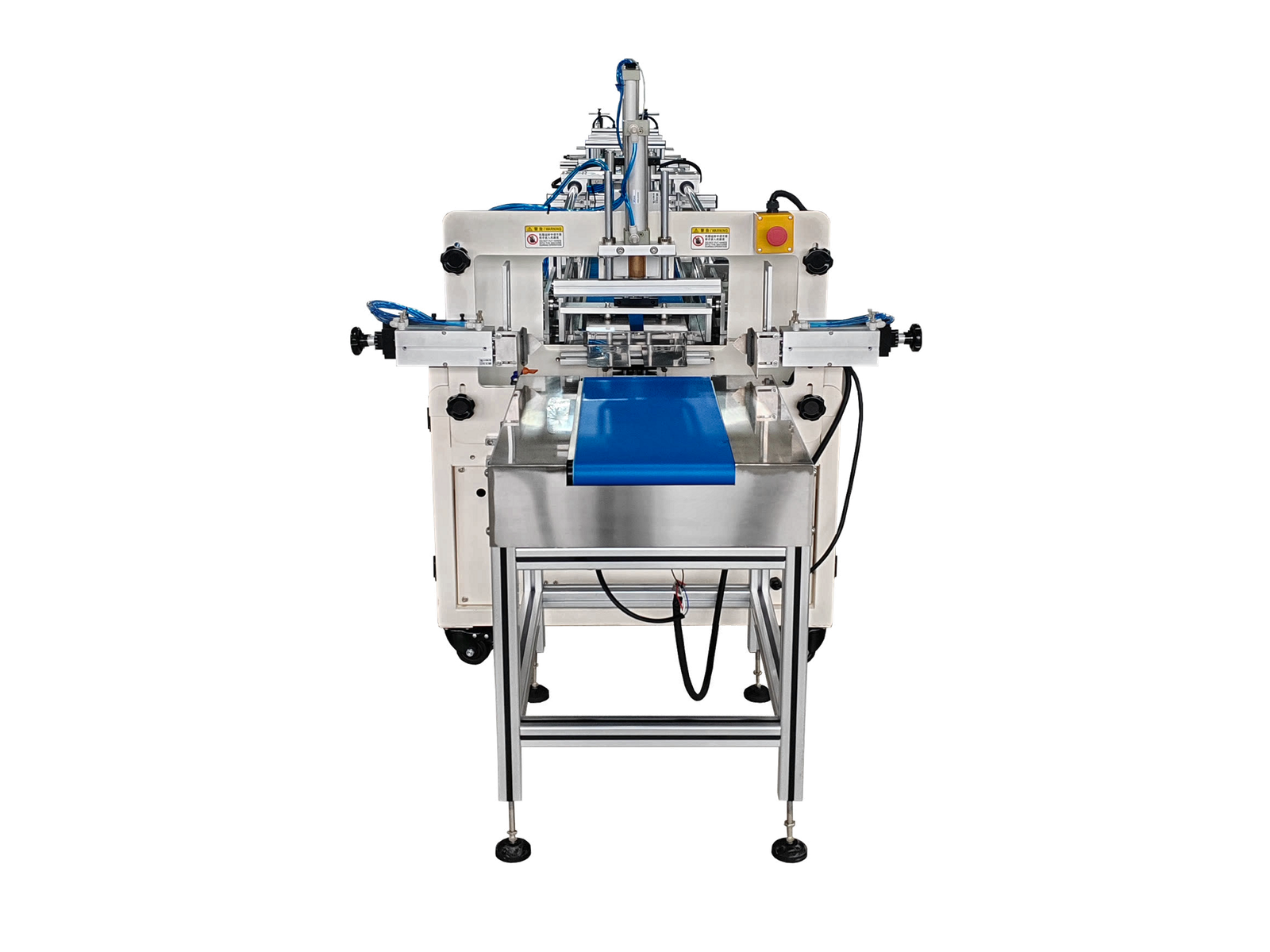 G019 Toilet roll bagging & sealing isolated product view
