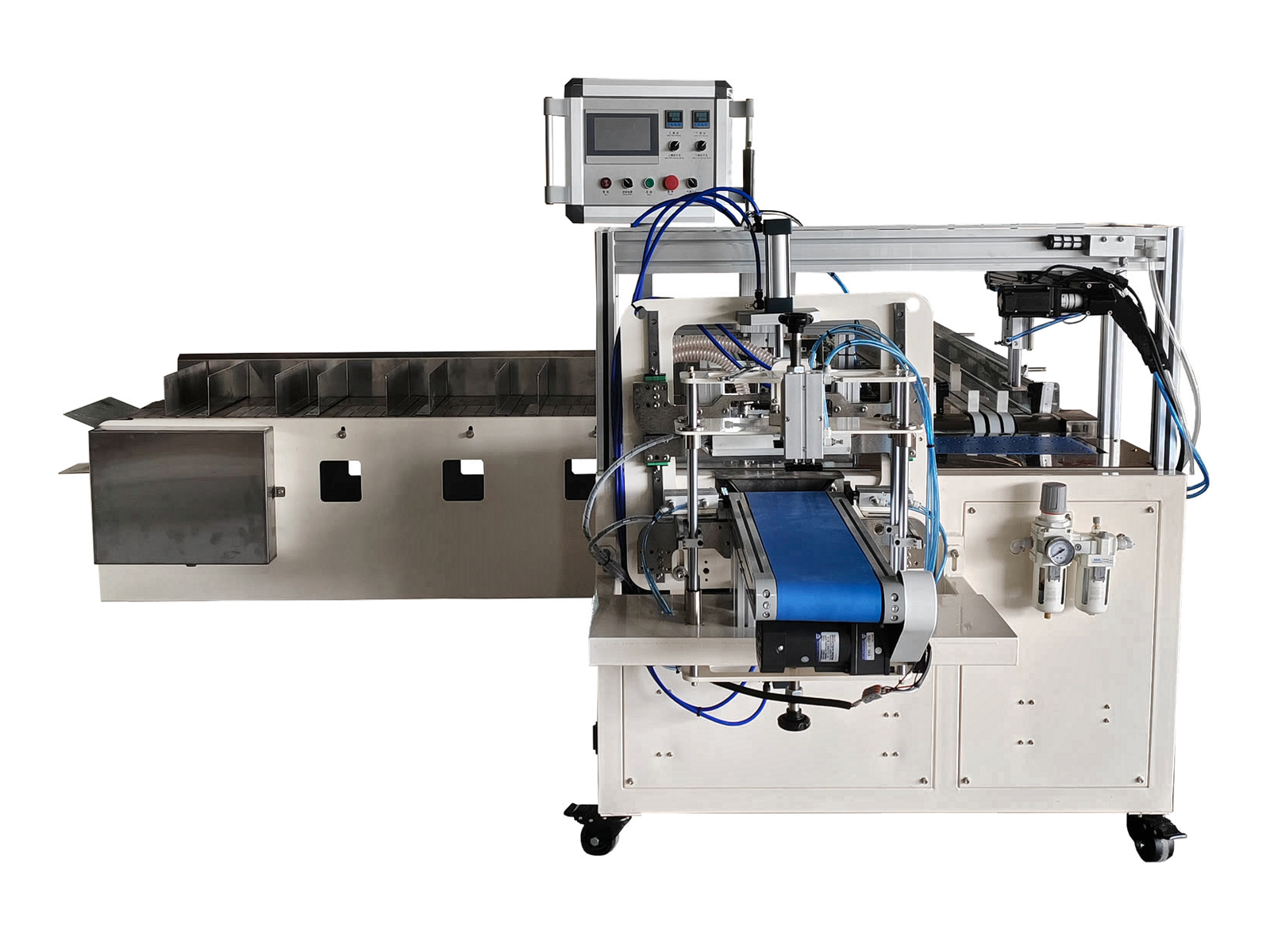 L081 Automatic slot-feed pad bagger isolated product view