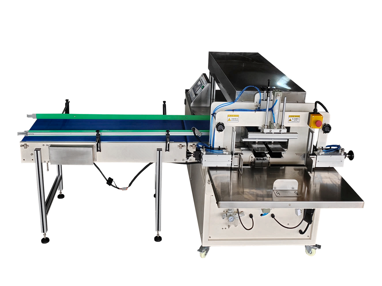 M095 Bottom-pull towel bagger isolated product view